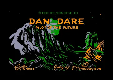 Dan Dare - Pilot Of The Future (UK) (1986) (Trainer) screen shot title